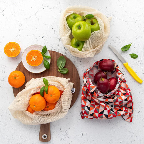 Organic Reusable Produce Bags 3 Pack-Nil-Matakana Pharmacy